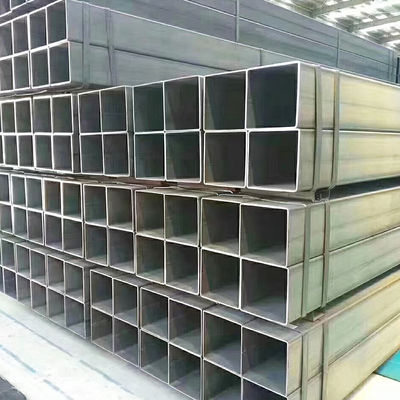 επίστρωμα σωλήνων Z275-Z600 χάλυβα άνθρακα τμημάτων 800mm ορθογώνιο κοίλο